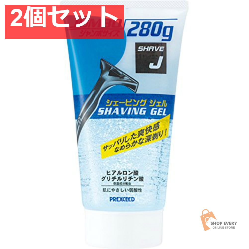 柳屋本店 シェーブJ シェービングジェル 280g 2個セット まとめ売り