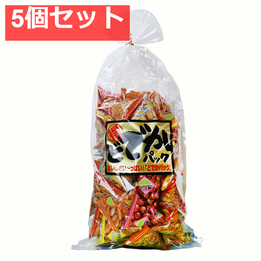 小袋入りおつまみセット どでかパック お得用 580g 5個セット まとめ売り