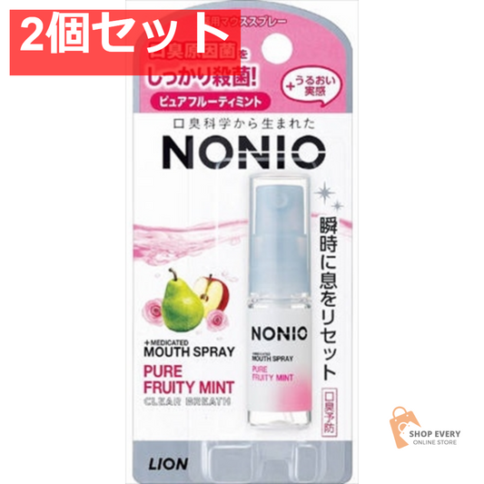 NONIO マウススプレー ピュアフルーティミント5ML 2個セット まとめ売り