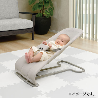 2個セット リッチェル バウンシングシートN ライトグレー 1個入