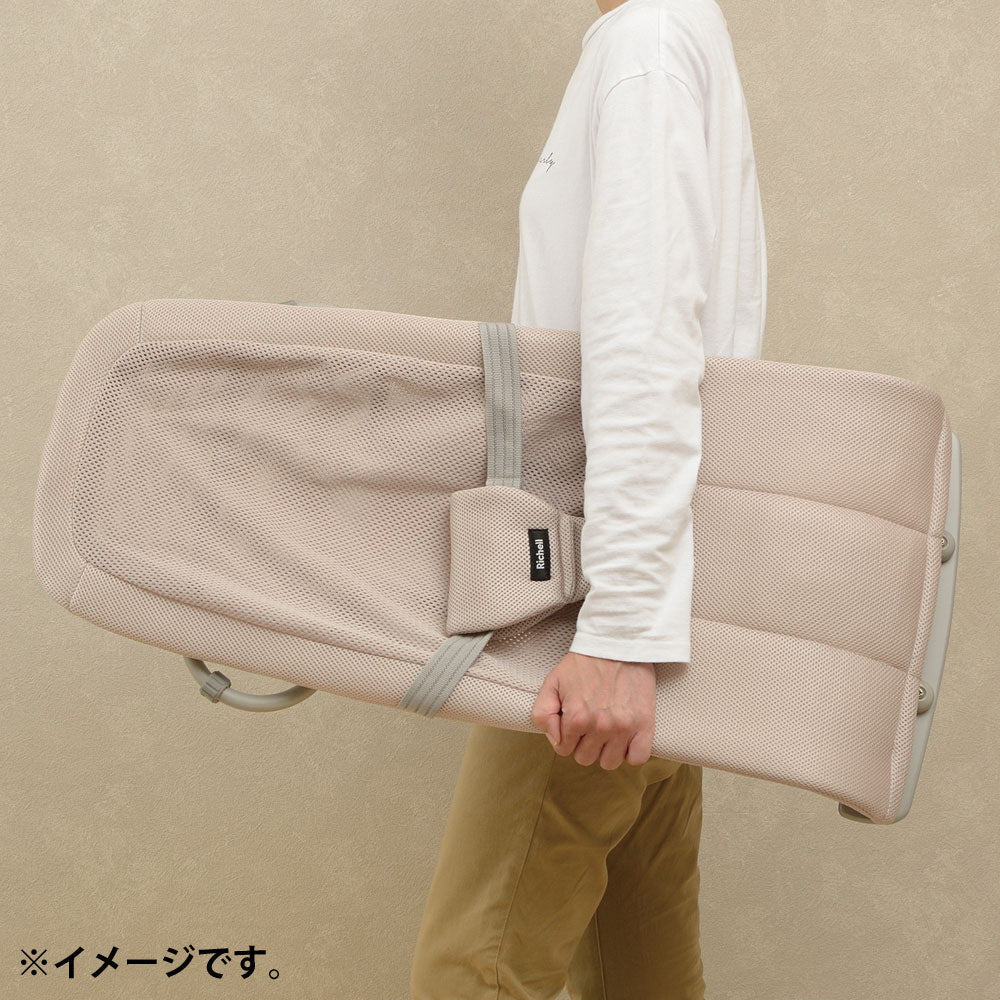 3個セット リッチェル バウンシングシートN ローズベージュ 1個入