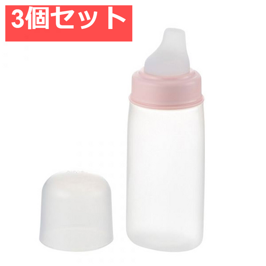 使っていいね！ 食べさせやすい 吸い口付やわらかボトル 3個セット まとめ売り