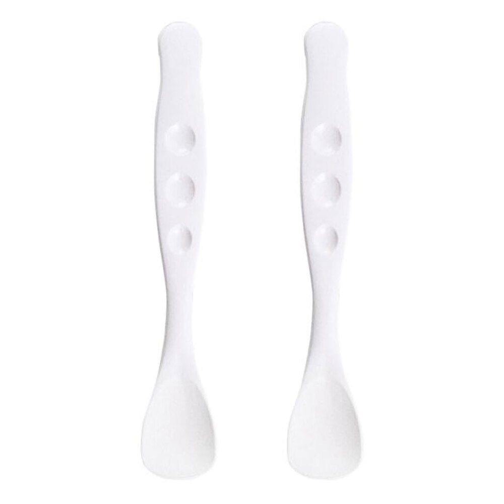 使っていいね！ やわらかスプーン 小 ホワイト 2本入 7個セット まとめ売り