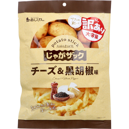 じゃがザック チーズ＆黒胡椒味 140g