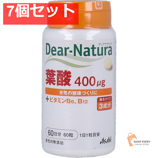 ディアナチュラ 葉酸 400μg 60日分 60粒 7個セット まとめ売り