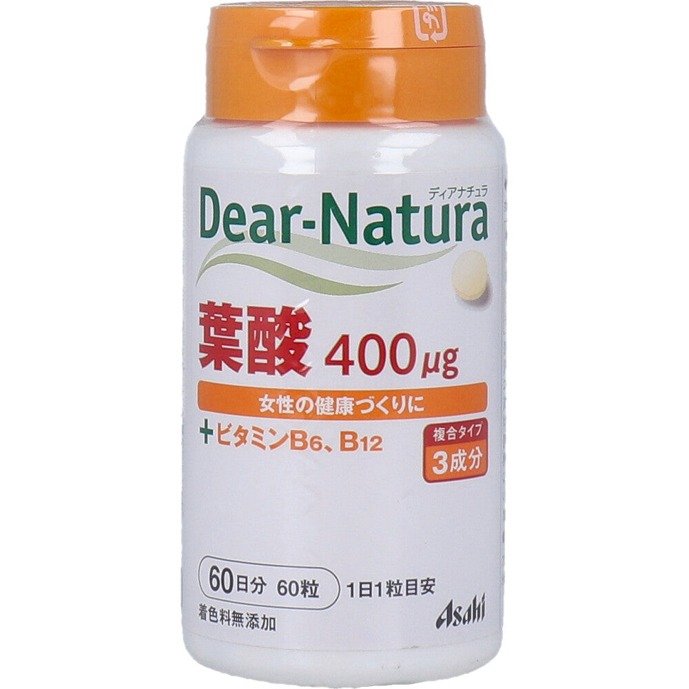 ディアナチュラ 葉酸 400μg 60日分 60粒