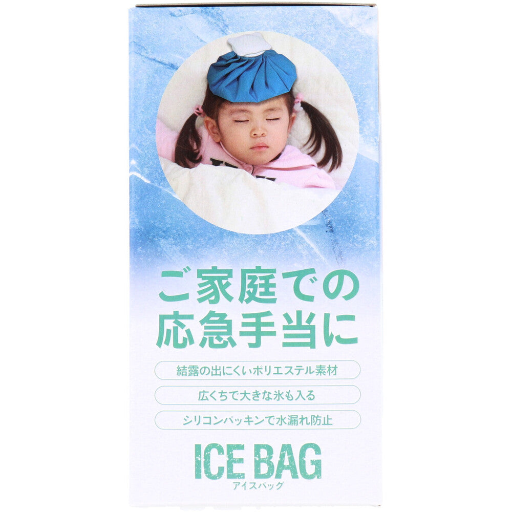 トプラン アイスバッグ ICE BAG 大きめサイズ 広くちタイプ 約1000cc TKY-75L 5個セット まとめ売り