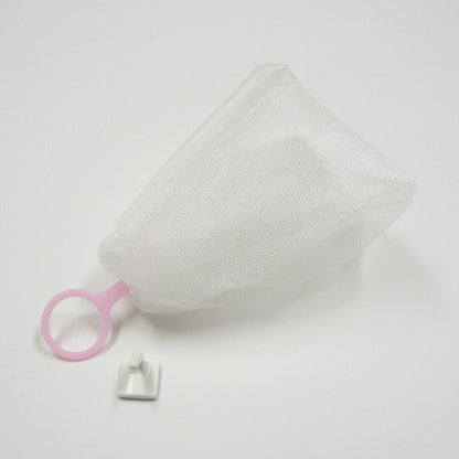 ホイップ洗顔せっけんポケット付 洗顔用泡立てネット 1個入 4個セット まとめ売り