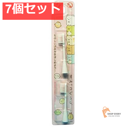 すみっコぐらし替ブラシピンクBRTS7PSG 7個セット まとめ売り