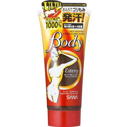 サナ エステニー ホット・マッサージュ ウルトラスーパーハード 240g 4個セット まとめ売り