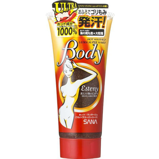 サナ エステニー ホット・マッサージュ ウルトラスーパーハード 240g