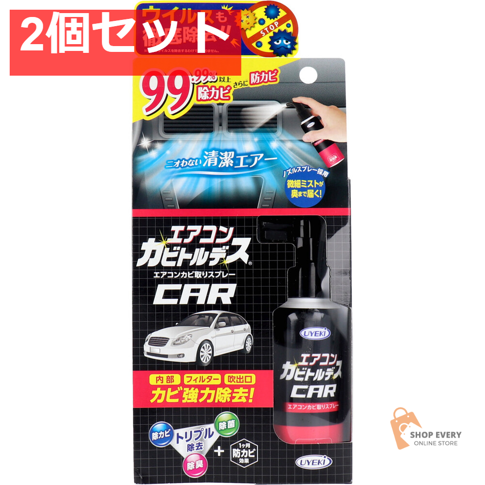 エアコンカビトルデス エアコンカビ取りスプレー 80mL 2個セット まとめ売り