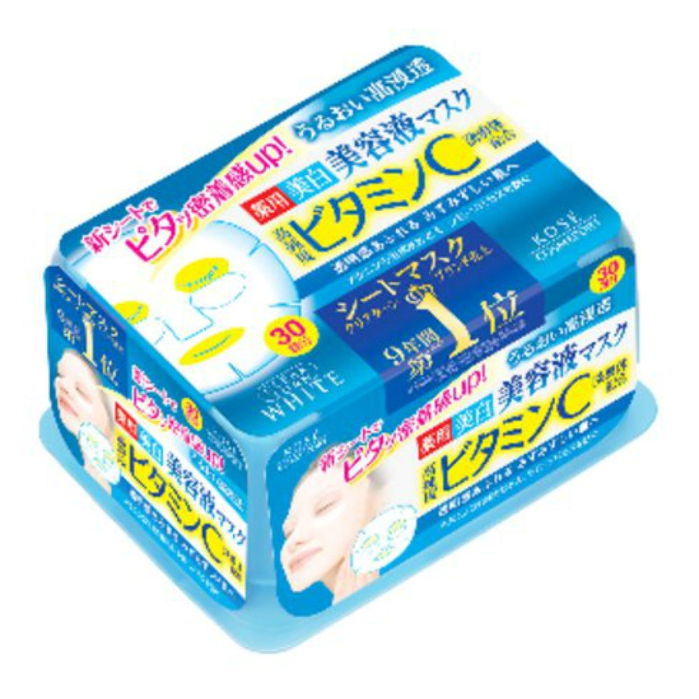 コーセーコスメポート クリアターン エッセンスマスク ビタミンC 30回分 7個セット まとめ売り