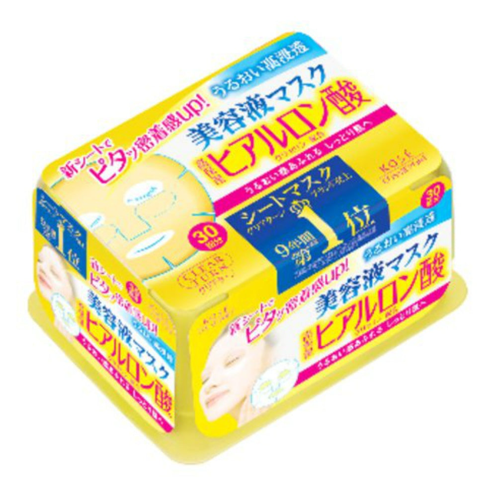 コーセー クリアターン エッセンスマスク ヒアルロン酸 30回分