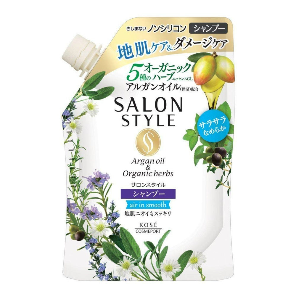 サロンスタイル シャンプー エアインスムース 詰め替え用 360ml 7個セット まとめ売り