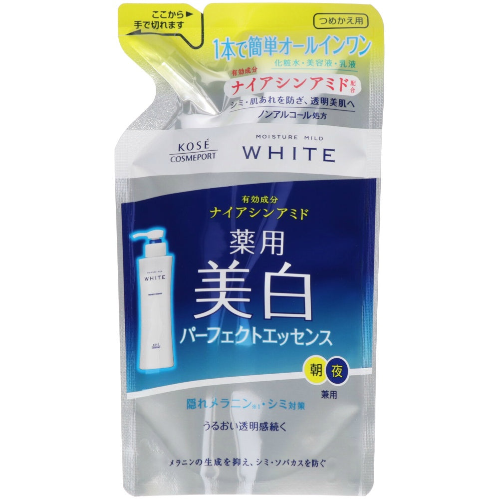 コーセーコスメポート モイスチュアマイルド ホワイト パーフェクトエッセンス つめかえ用