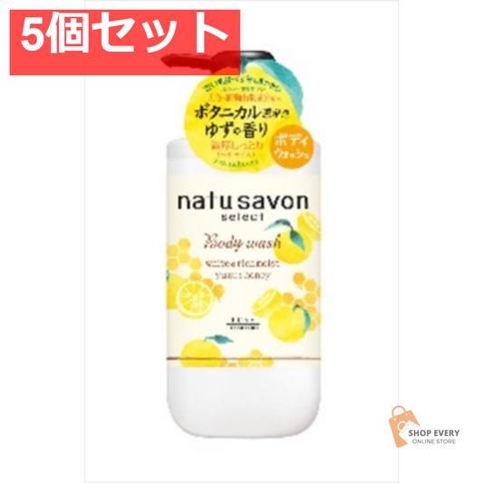 ソフティモ ナチュサボン ボディリッチM ゆず＆ハニー 5個セット まとめ売り
