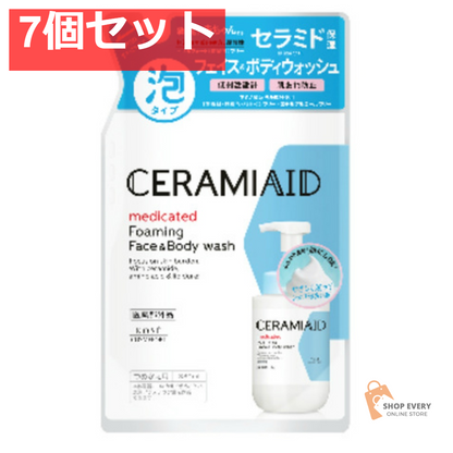 コーセーコスメポート セラミエイド 薬用 フェイス＆ボディウォッシュ 詰め替え用 480mL 7個セット まとめ売り
