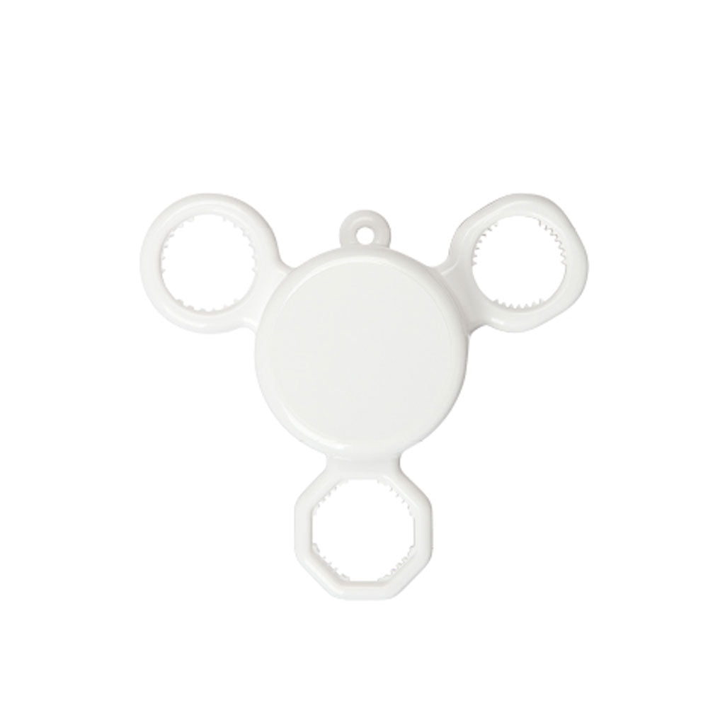 aid＆assist キャップオープナー ホワイト 8個セット まとめ売り