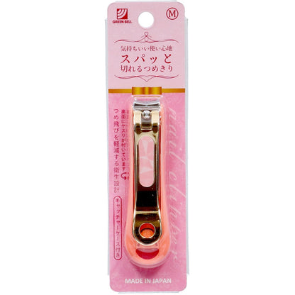 グリーンベル 匠の技 ゴールド爪切り M ピンク (NC-135) 9個セット まとめ売り