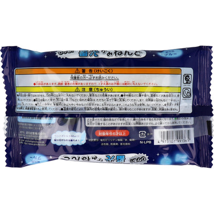 ギンポー 蓄光かみねんど ブルー 70g N-LPB 7個セット まとめ売り
