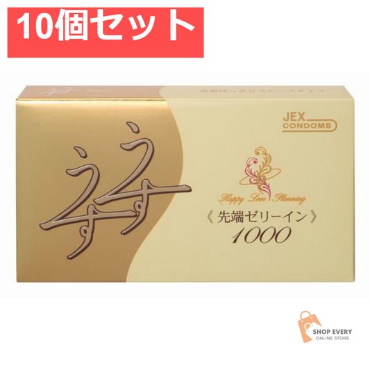 ジェクス ゼリヤコート うすうす 1000 新 12個入 10個セット まとめ売り