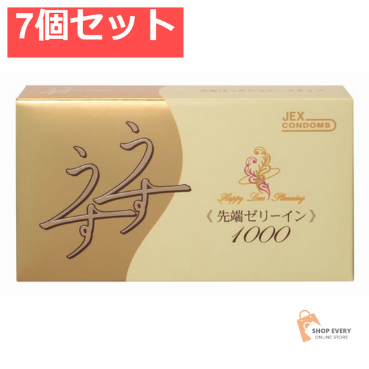 ジェクス ゼリヤコート うすうす 1000 新 12個入 7個セット まとめ売り