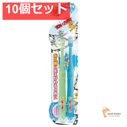 デンタルプロ トムとジェリーハブラシ 永久歯期用 ふつう 10個セット まとめ売り