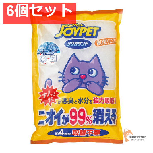 ジョイペット シリカサンド クラッシュ 4.6L 6個セット まとめ売り