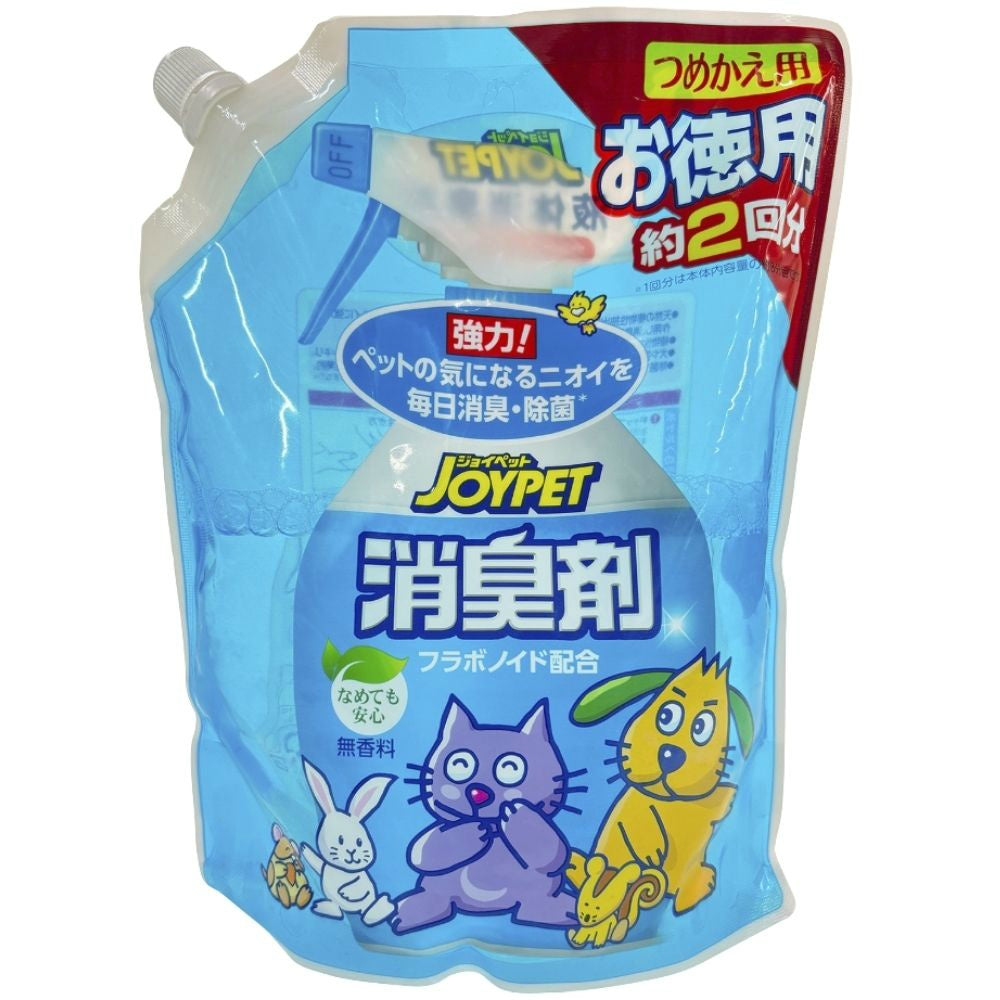 アース・ペット JOYPET 液体消臭剤 つめかえ用 ジャンボパック 650ml 9個セット まとめ売り