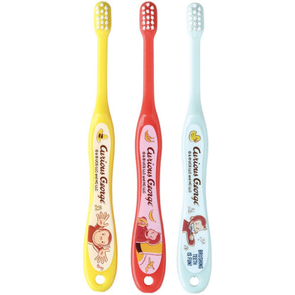 スケーター 歯ブラシ 乳児用 おさるのジョージ 3本入 TB4ST 8個セット まとめ売り