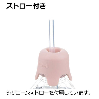 使っていいね！ 取り付けらくらく ボトル用 のびのびストローキャップ ピンク 3個セット まとめ売り