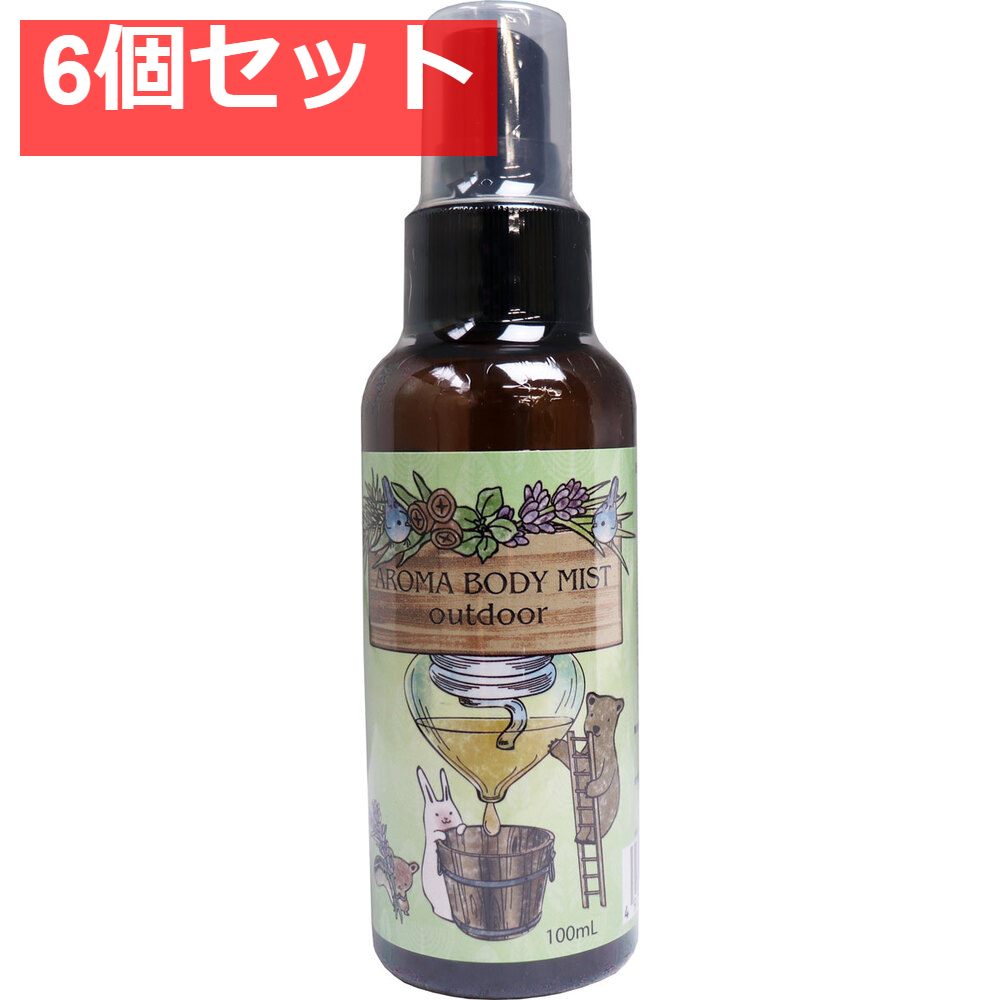 アロマボディミスト TY 虫が嫌がる天然ハーブの香り 100mL 6個セット まとめ売り