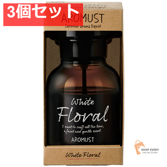 晴香堂 アロマストリキッド ホワイトフローラル 210ml 3個セット まとめ売り