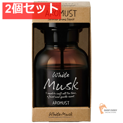 晴香堂 アロマストリキッド ホワイトムスク 210ml 2個セット まとめ売り