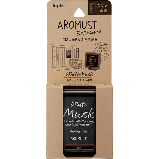晴香堂 アロマスト エントランス 芳香剤 ホワイトムスク 180ml