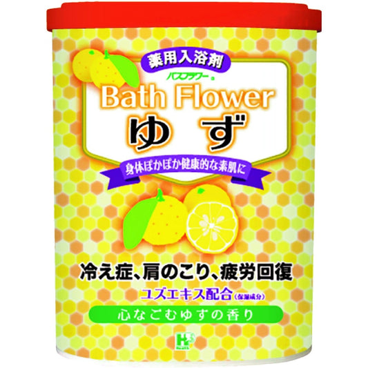 ヘルス バスフラワー ゆず 680g