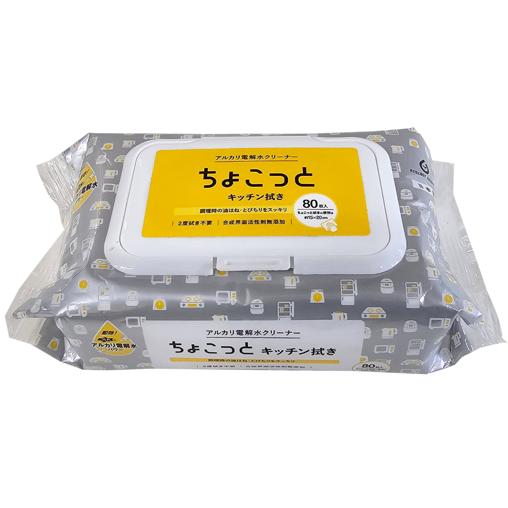 ニッサン石鹸 NTA-2 キッチンのちょこっと拭き用 80枚 6個セット まとめ売り