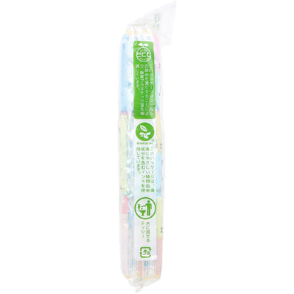 水に流せるプリントティシュ いしよわちゃん  16枚(8組)×6個入 4個セット まとめ売り
