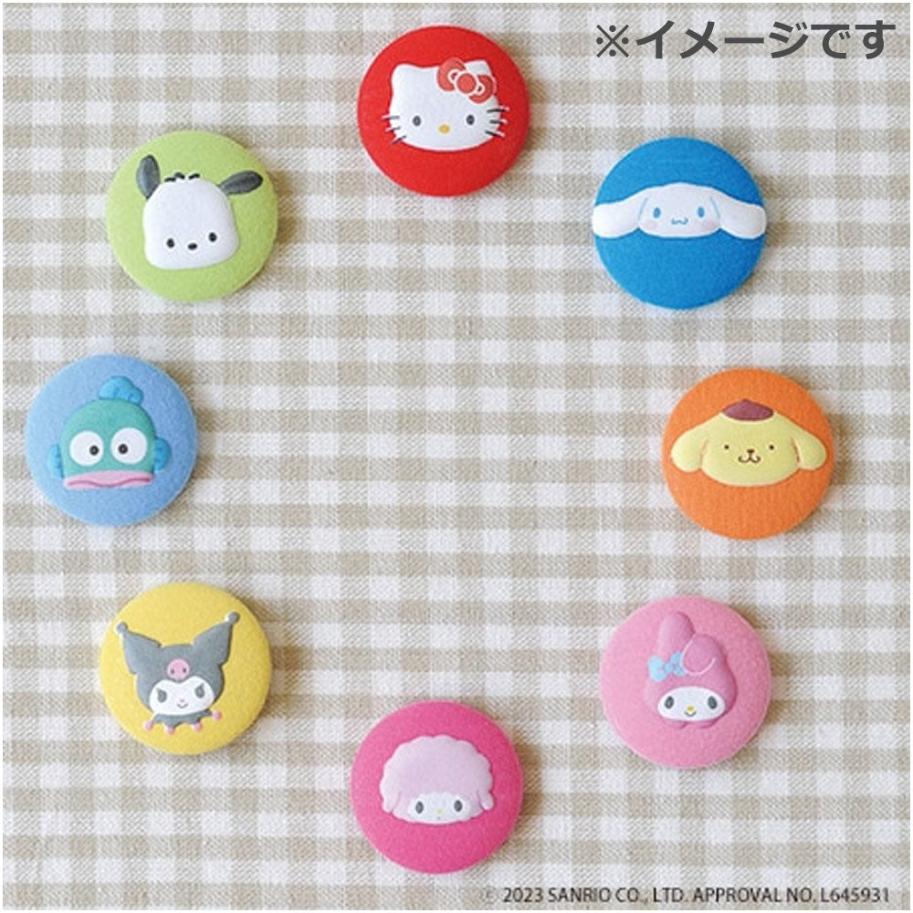 ふくらむアップリケ ハンギョドン 各1枚入 7個セット まとめ売り
