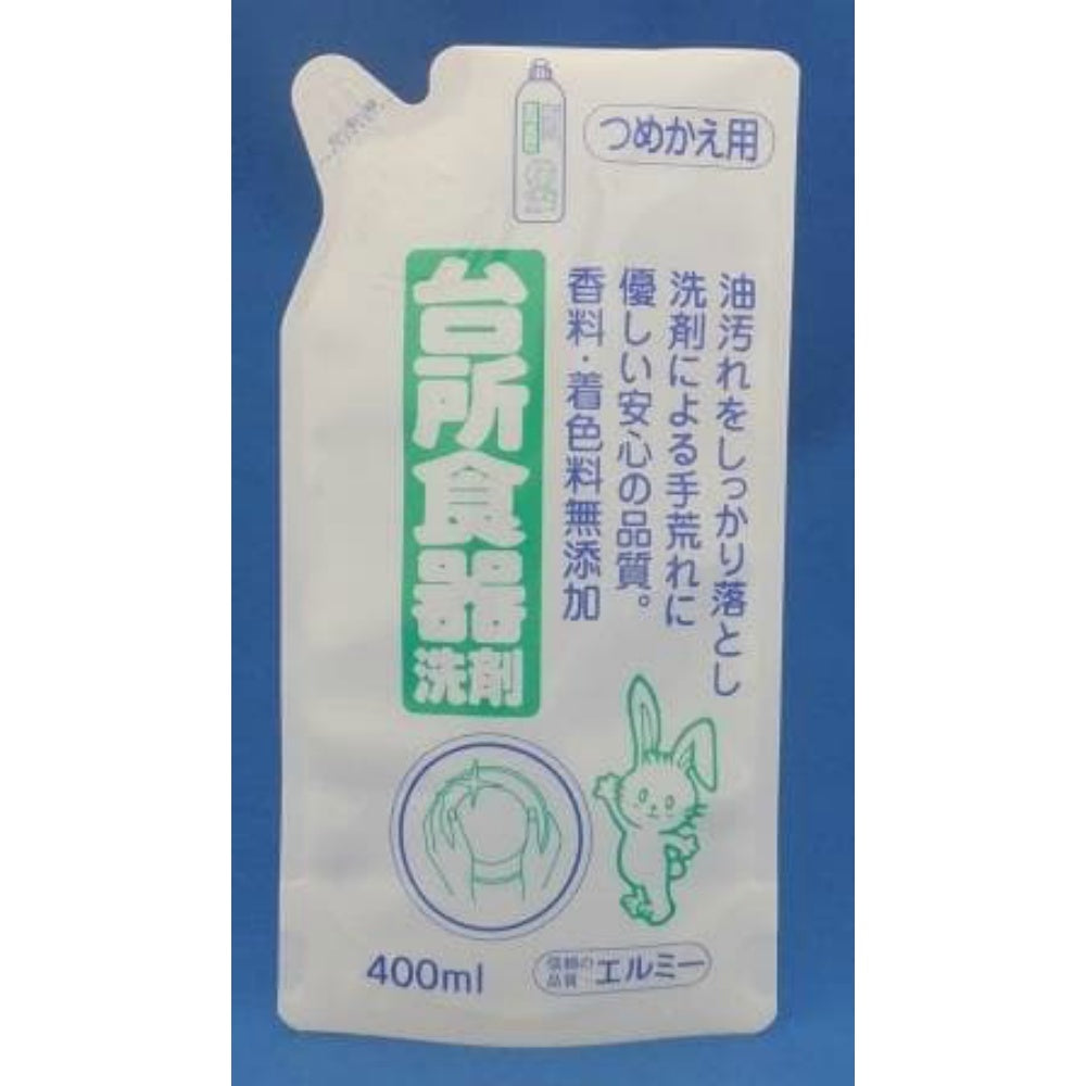 エルミー 台所食器洗剤 詰め替え用 400ml