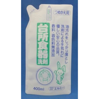 エルミー 台所食器洗剤 詰め替え用 400ml