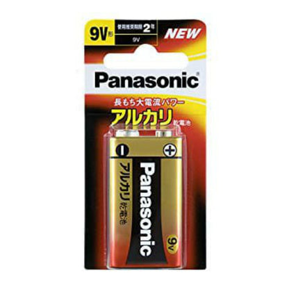 パナソニック アルカリ乾電池 9V形 1本パック 6LR61XJ/1B