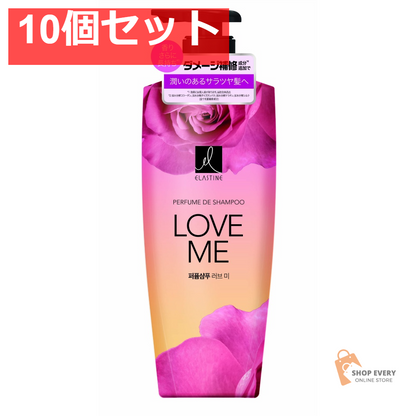 エラスティン パヒュームシャンプー ラブミー 600ml 10個セット まとめ売り