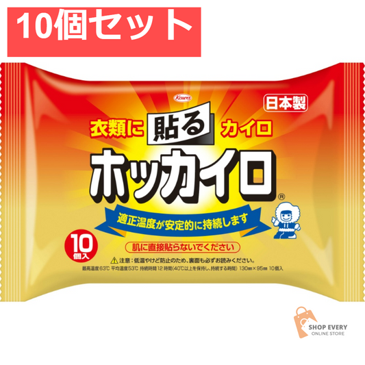 興和 ホッカイロ 貼るレギュラー 10個入 10個セット まとめ売り