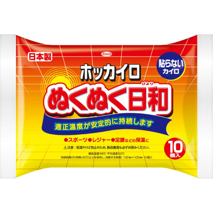 興和 ぬくぬく日和 貼らないレギュラー 10個入り 6個セット まとめ売り