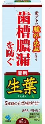 薬用ハミガキ生葉 100G