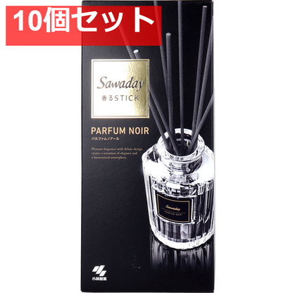 サワデー香るスティック パルファムノアール 70mL 10個セット まとめ売り