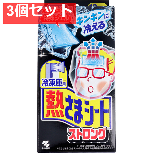 冷凍庫用 熱さまシート ストロング 大人用 12枚入 3個セット まとめ売り