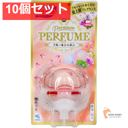小林製薬 ブルーレット プレミアムパフューム フルールシャボン 10個セット まとめ売り